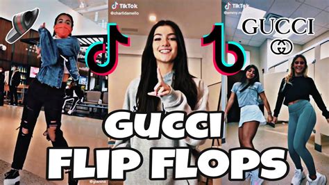 shoes off gucci flip flop remix|Gucci Flip Flops tiktok song.